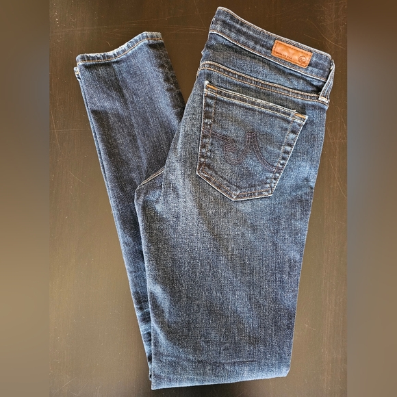 AG Adriano Goldschmied "Stilt Cigarette Leg"  women's jeans. Size 27R - Picture 4 of 9